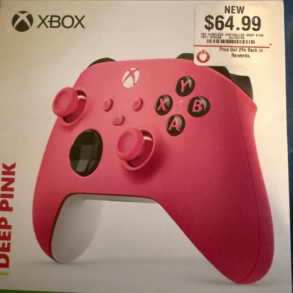 Wireless Controller - Deep Pink